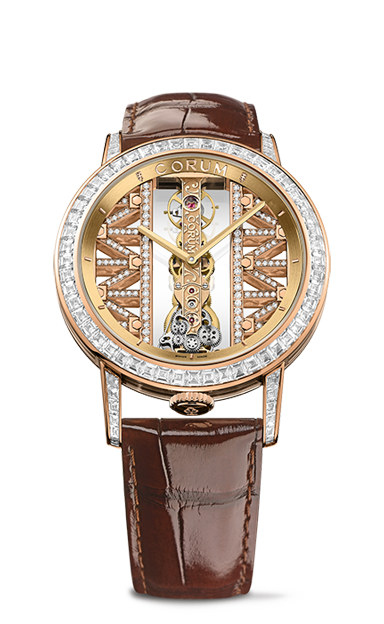 Golden Bridge 43 Rose Gold Baguette  Watch - B113/03252 - 113.990.85/0F02 GG85R